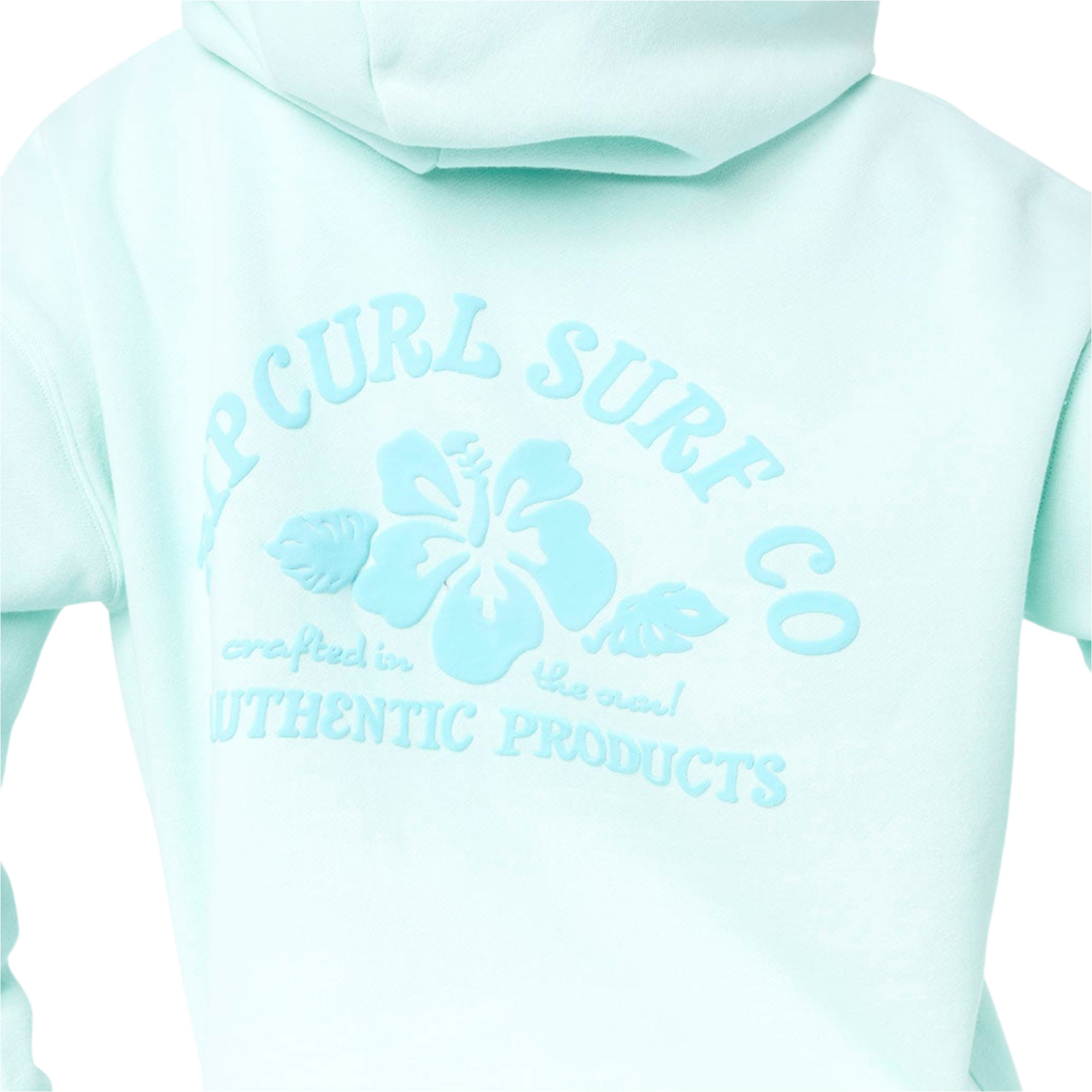 2026 Rip Curl Womens Surf Puff Heritage Hoodie 0A0WFL - Light Blue